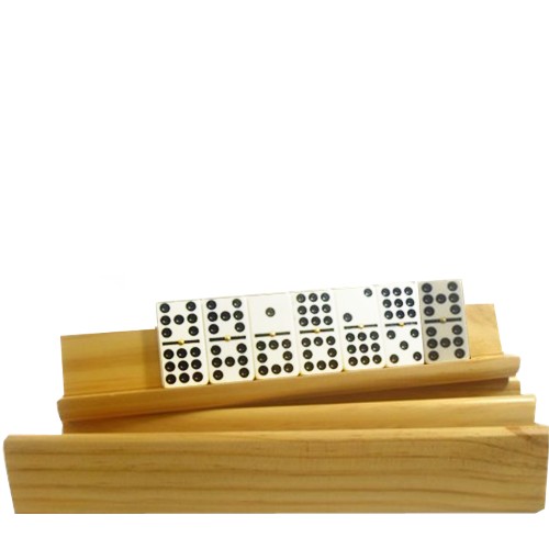 Domino Stands  Set of 4 Made of Wood